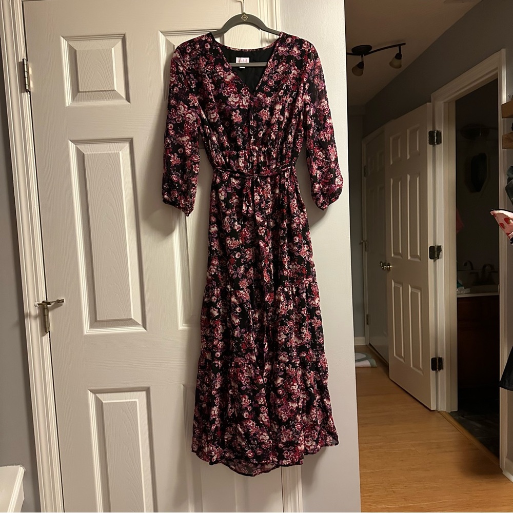 Isabel Maternity by Ingrid & Isabel Floral Long Sleeve Dress